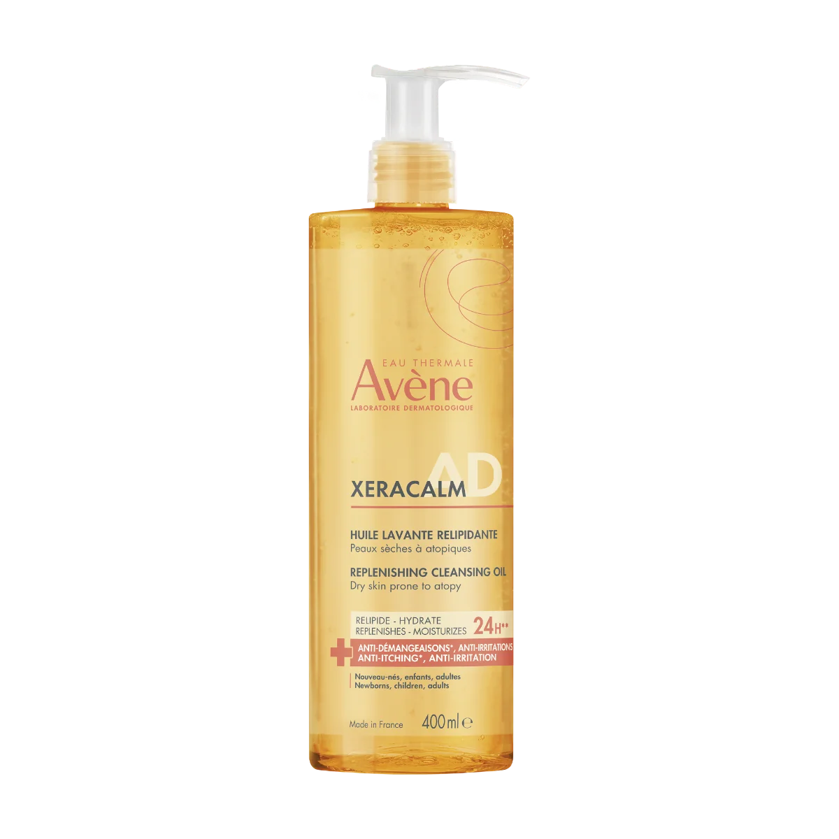 Avène XeraCalm A.D Relipidačný umývací olej 400 ml