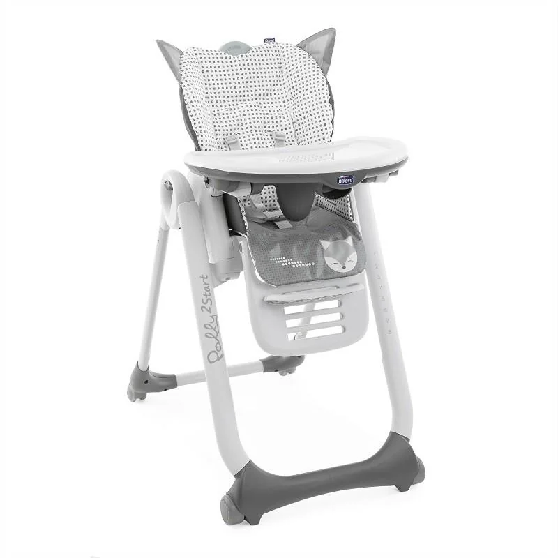 CHICCO Stolička jedálenská Polly 2 Start - Foxy 1×1 ks, jedálenská stolička
