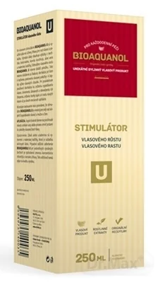 BIOAQUANOL U 1×250 ml, stimulátor vlasového rastu