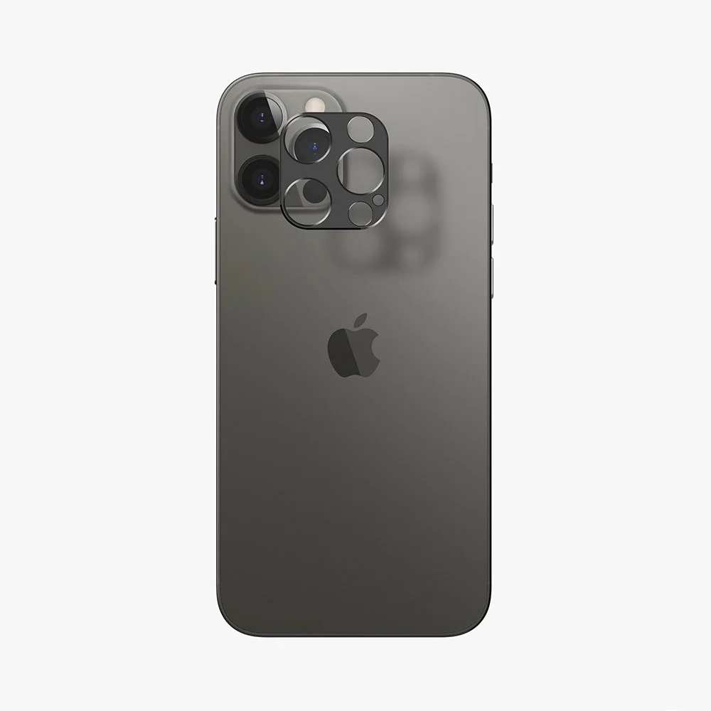 Super odolný chránič zadnej kamery pre iPhone 12 Pro Ma Sivá, SKU 14711
