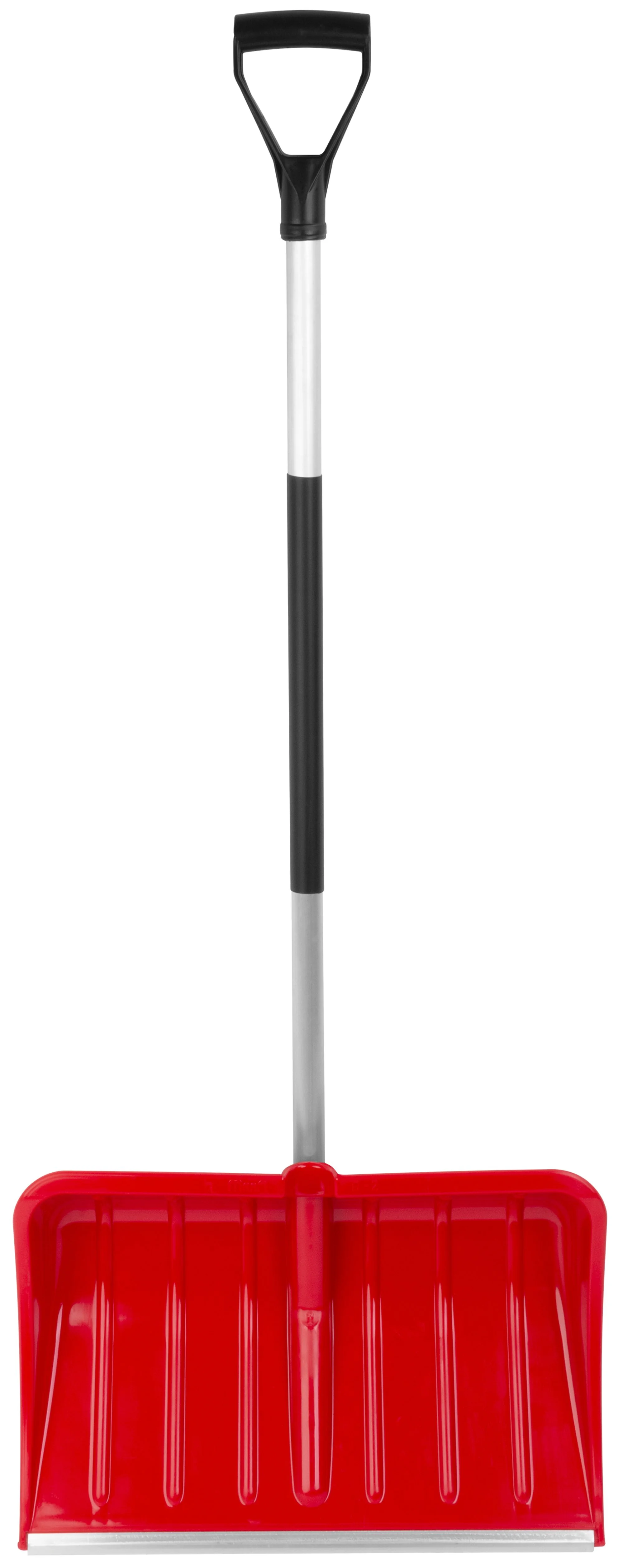 Strend Pro odhrňovač snehu Snowman, 1 ks 540x360 mm, kovová lišta, ALU násada 1370 mm, mix farieb, demontovaný