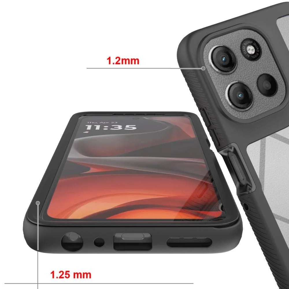 Ochranný obal na Motorola Moto G56 5G Čierna