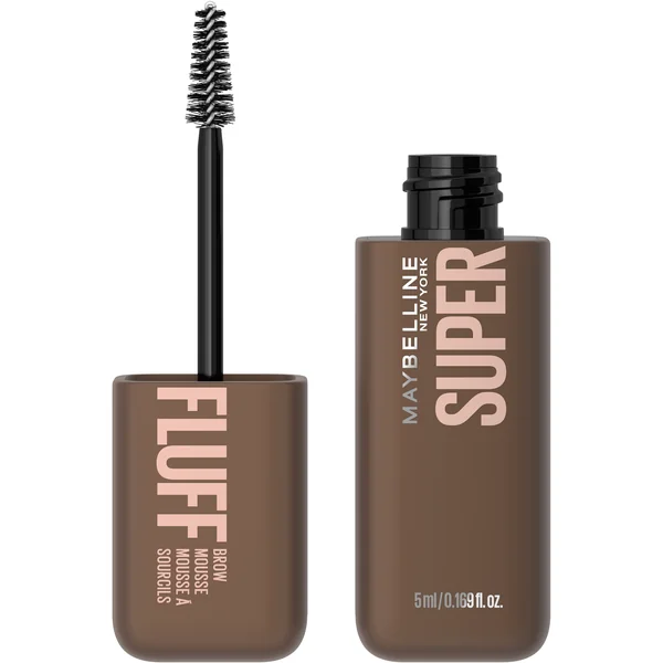Maybelline New York Superfluff gél na obočie 257 Medium Brown 1×5 ml, gél na obočie