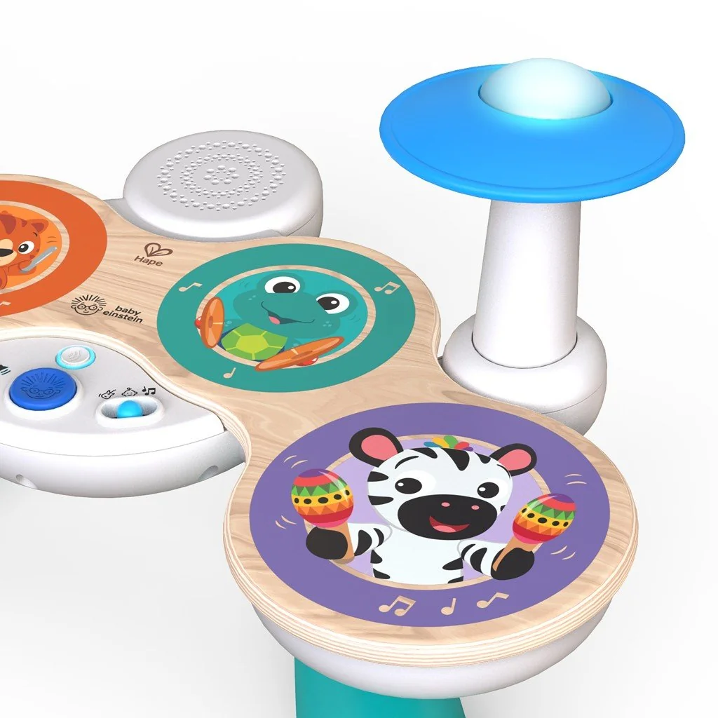 Hračka hudobná Set bubnov Together in Tune Drums™ Connected Magic Touch™ HAPE 12m+ 