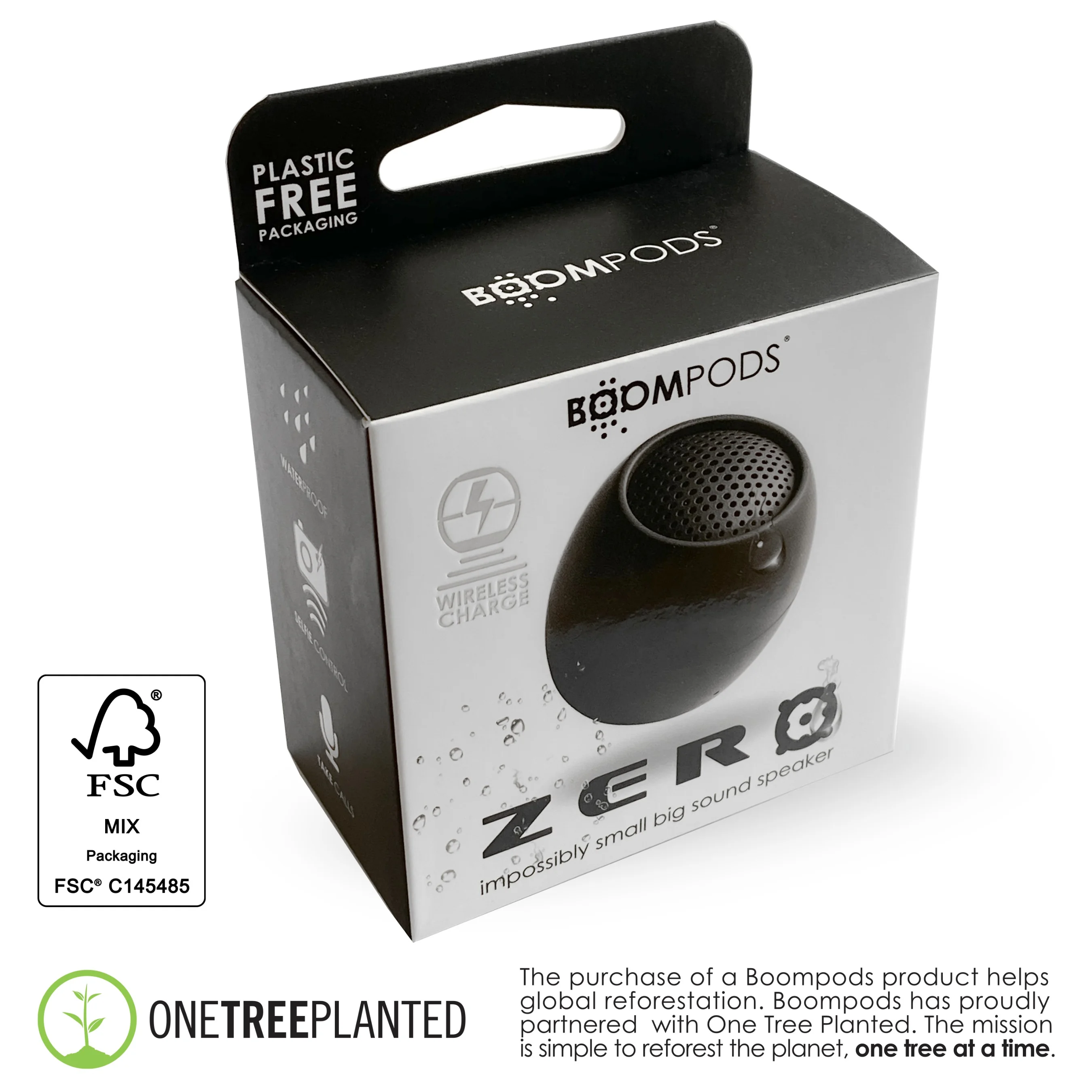BOOMPODS Zero bezdrôtový reproduktor čierny