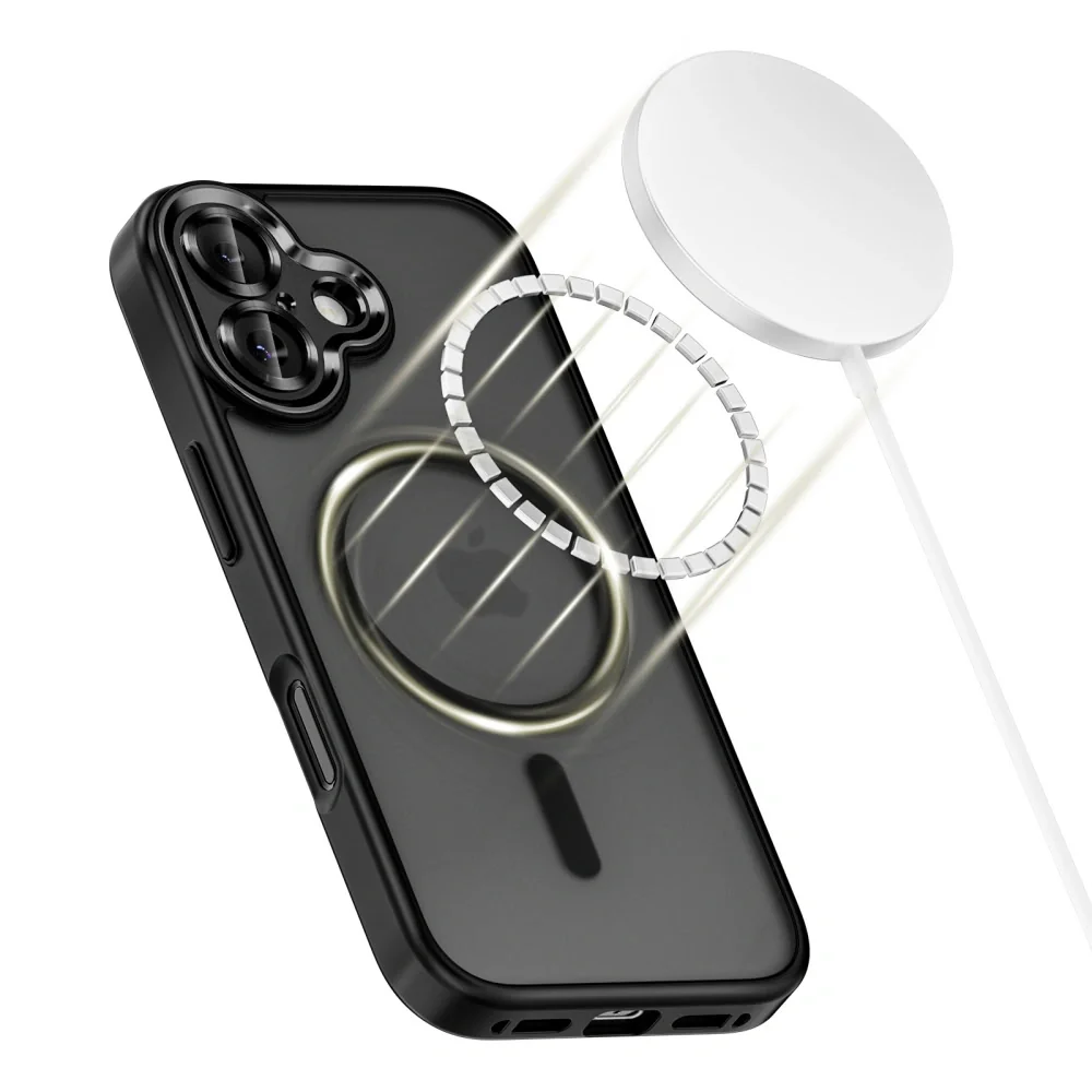 Tech-Protect MagCam MagSafe kryt na iPhone 17, čierny