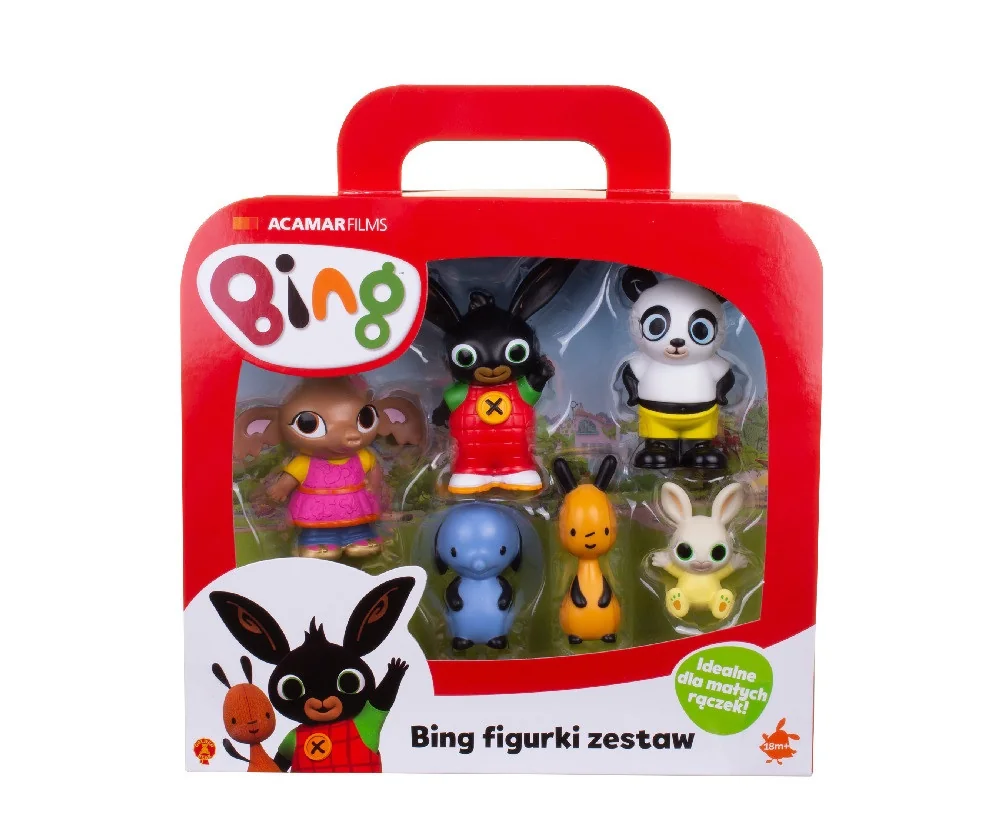 Bing figúrky - sada 6 kusov , 29OR41003519