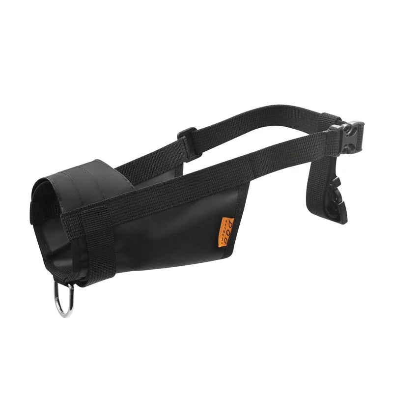 Nylonový náhubok pre psa s D krúžkom, obvod papule: 19 - 26cm