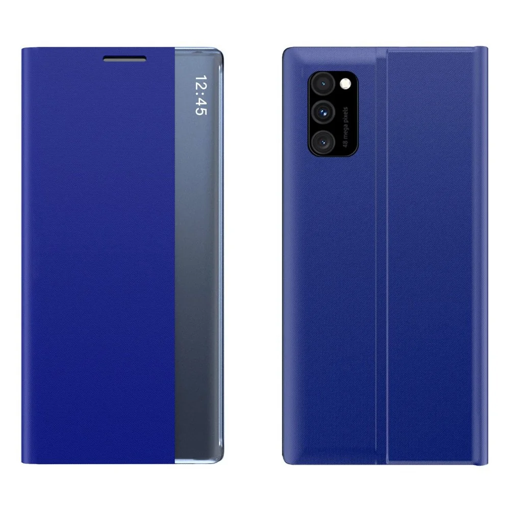 MG Sleep Case knižkové puzdro na Xiaomi Poco X4 NFC 5G modré