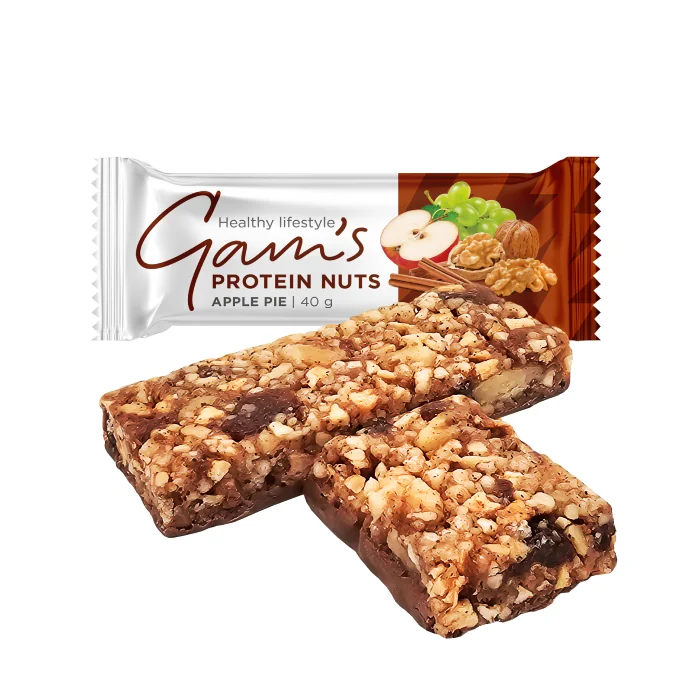 Gam's Proteín Nuts Tyčinka Apple Pie 40 g