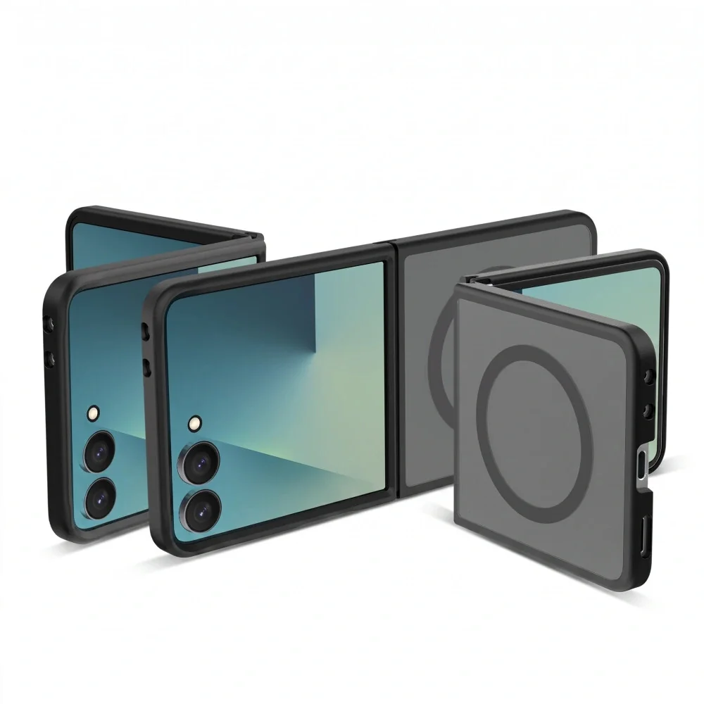 Tech-Protect MagMat MagSafe kryt na Samsung Galaxy Z Flip 8, čierny