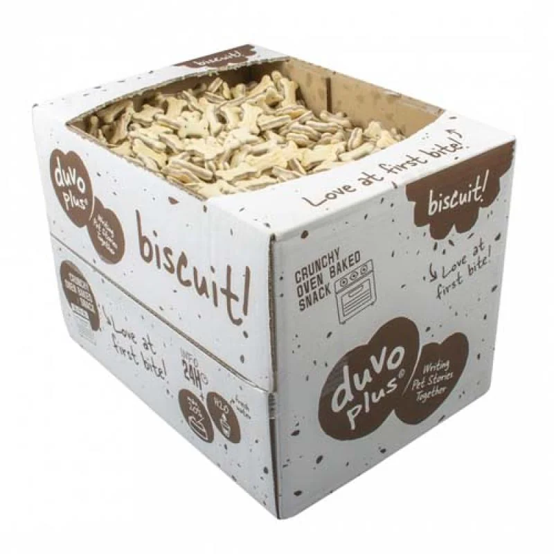DUVO+ Biscuit plnené chrumkavé kostičky 10kg