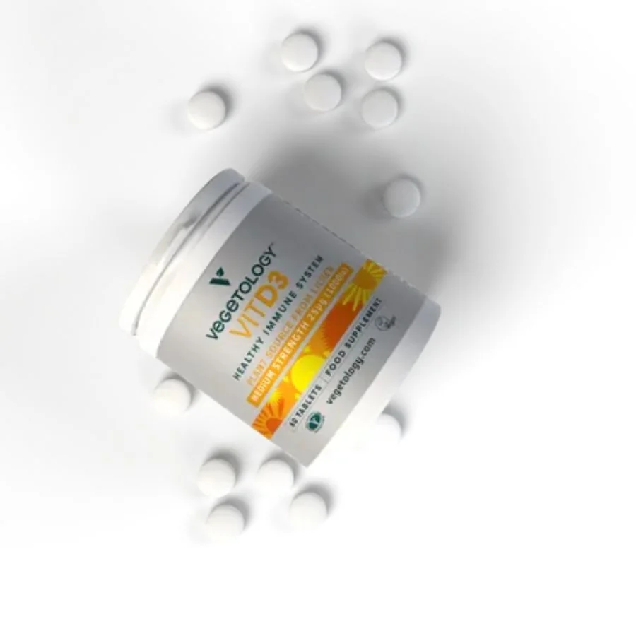 Vegetology Vit D3 Vitashine, 1000IU, 60 tabliet