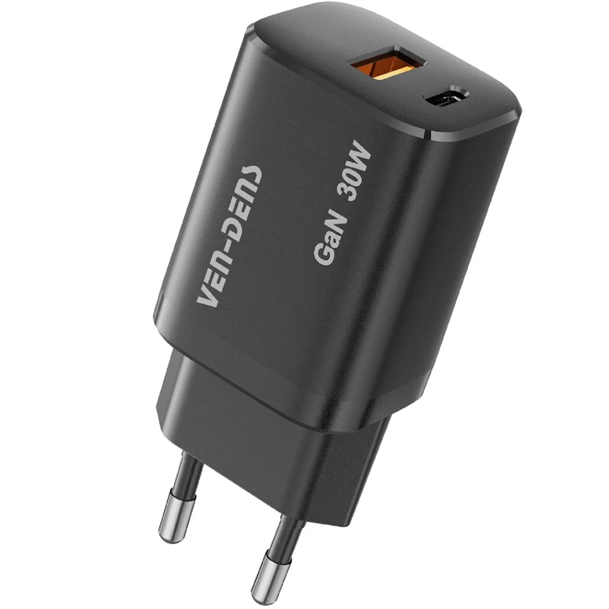 30W USB Type-C rýchlonabíjacia sieťová nabíjačka 1x USB, 1x Type-C