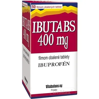IBUTABS 400 mg 1×50 tbl, bolesť zubov