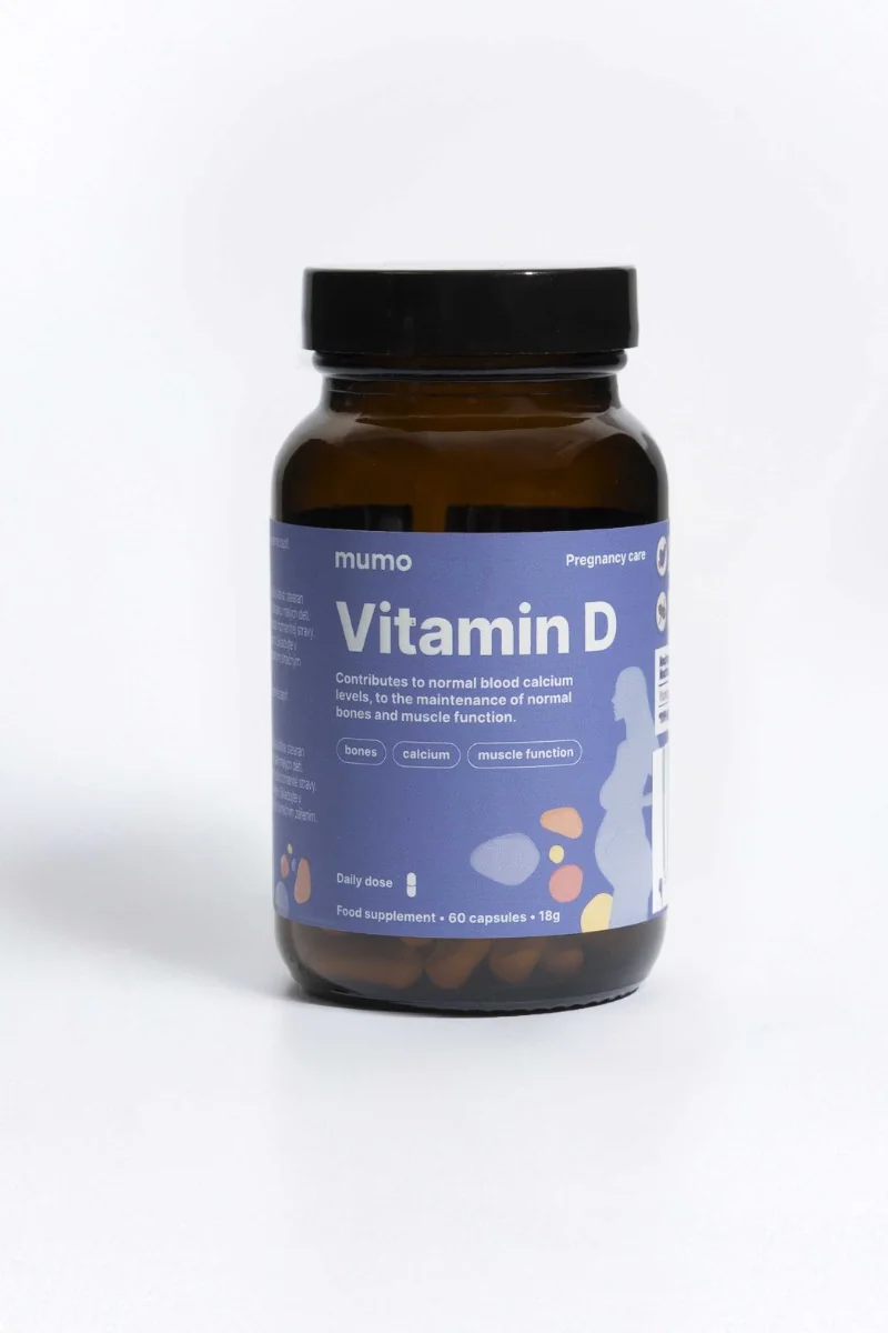Mumo Vitamín D3 pre tehotné 60 cps