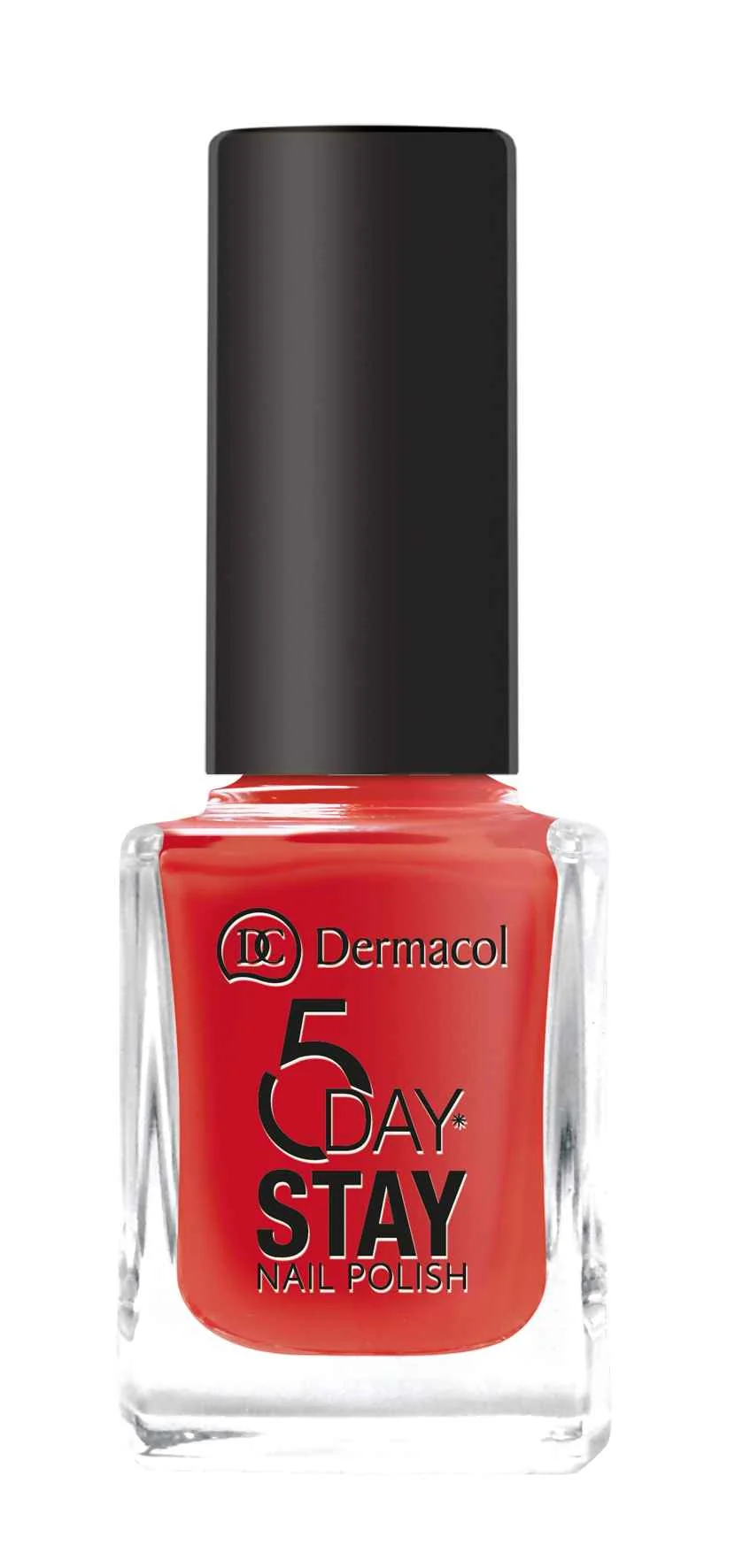 Dermacol Dlhotrvajúcí lak na nechty  5 Days Stay č.21 Monroe Red 1×11 ml, lak na nechty