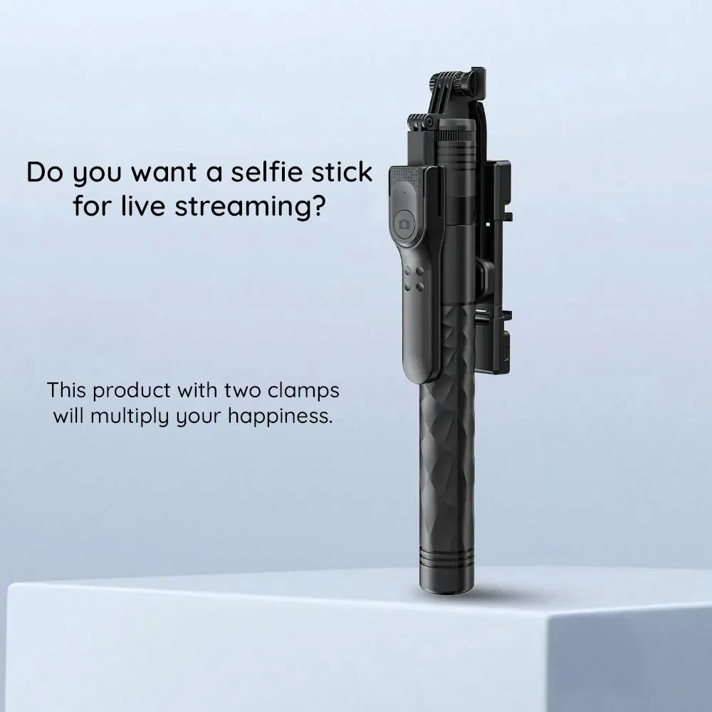 Selfie tyč - kompaktný statív s Bluetooth 175 cm