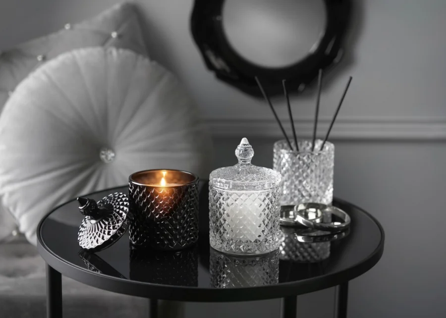Glamorous Hematite vonná sviečka BARTEK, 180g/ks