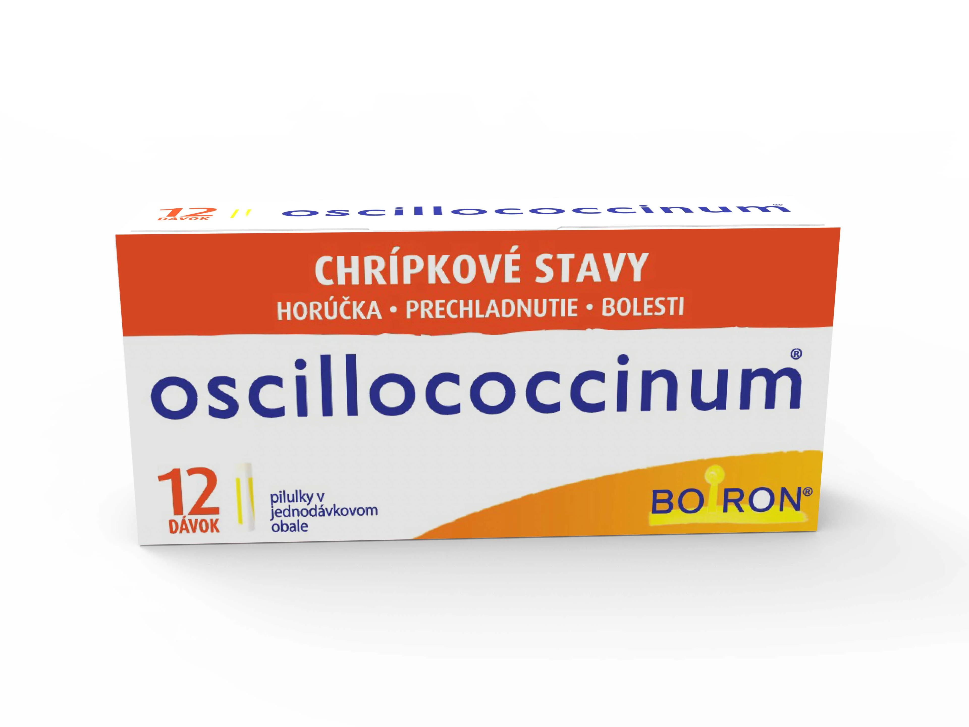 OSCILLOCOCCINUM 12 dávok 12 ks