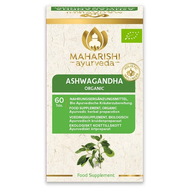 Maharishi Ayurveda Ashwagandha energia, vitalita, sex, 60 tabliet