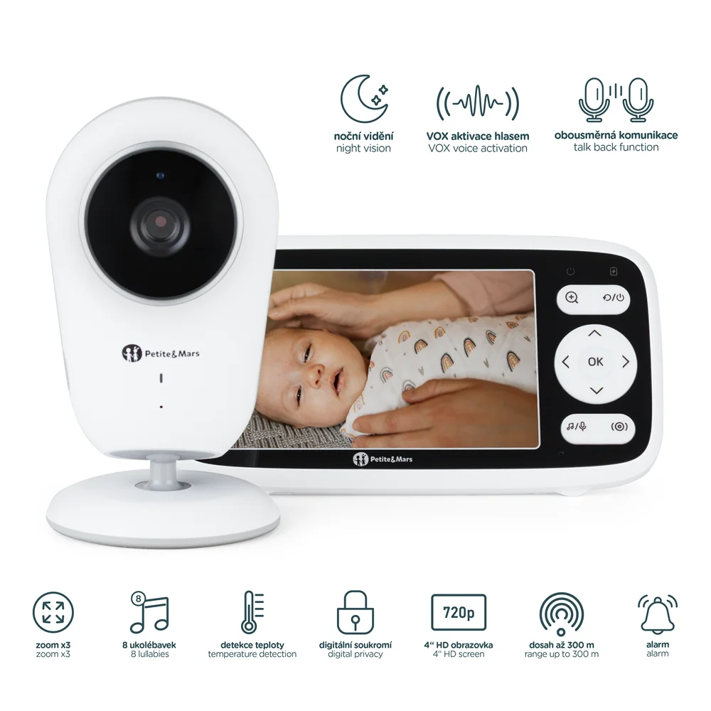 PETITE&MARS Pestúnka detská digitálna NANO 4.0 1 set