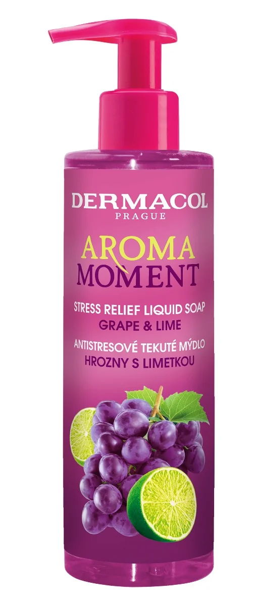 Aroma Moment tekuté mydlo hrozno-limetka 1×250 ml, tekuté mydlo