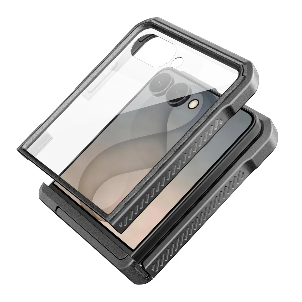 Tech-Protect Kevlar kryt na Samsung Galaxy Z Flip 8, čierny