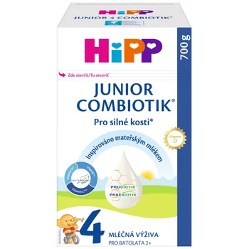 Batoľacie mlieko HiPP 4 Junior Combiotik® od ukončenia 2. roka 700 g 1×700 g, batoľacie mlieko