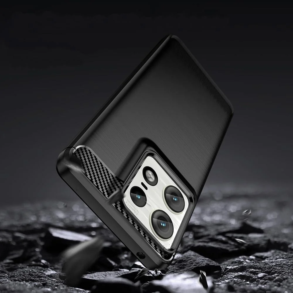 Carbon Shield TPU puzdro pre Motorola Edge 50 Ultra