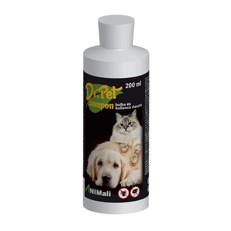 Šampón proti blchám a kliešťom pre psy aj mačky 200 ml