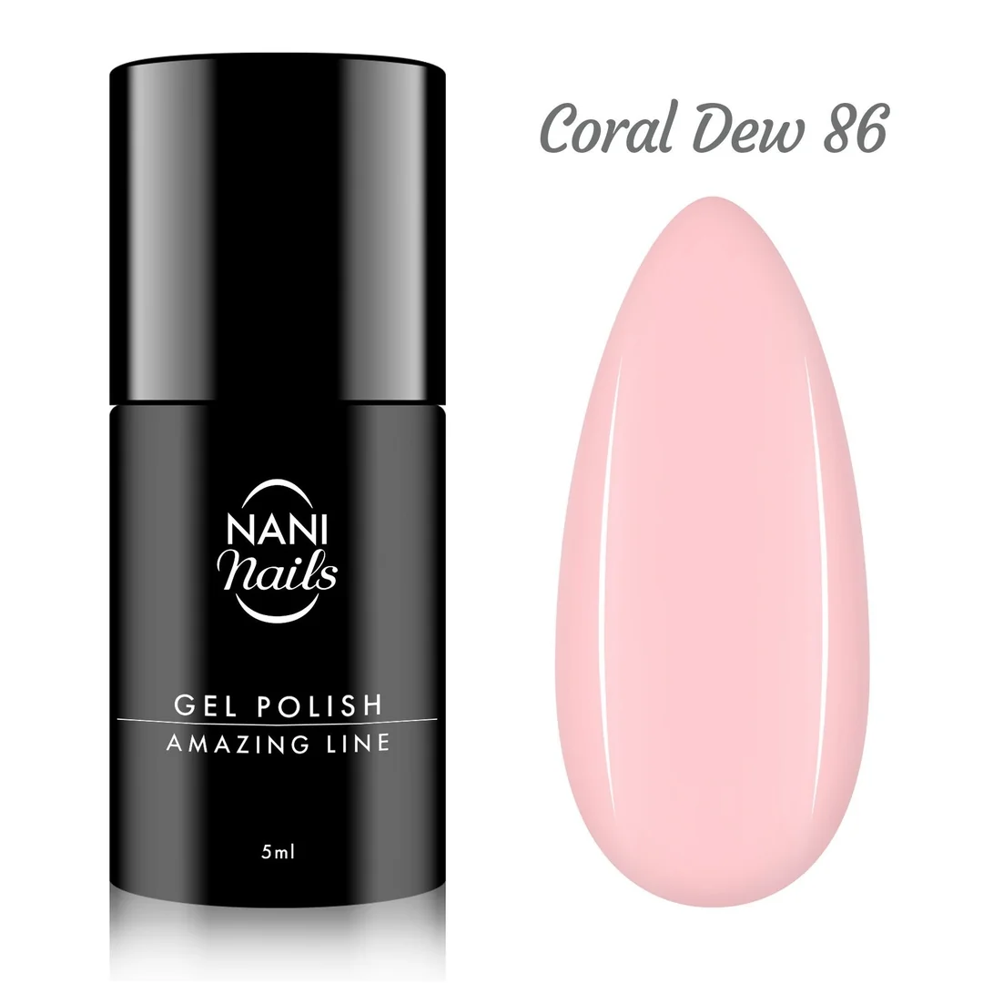 Gél lak Amazing Line – Coral Dew 5 ml, UV/LED gél lak
