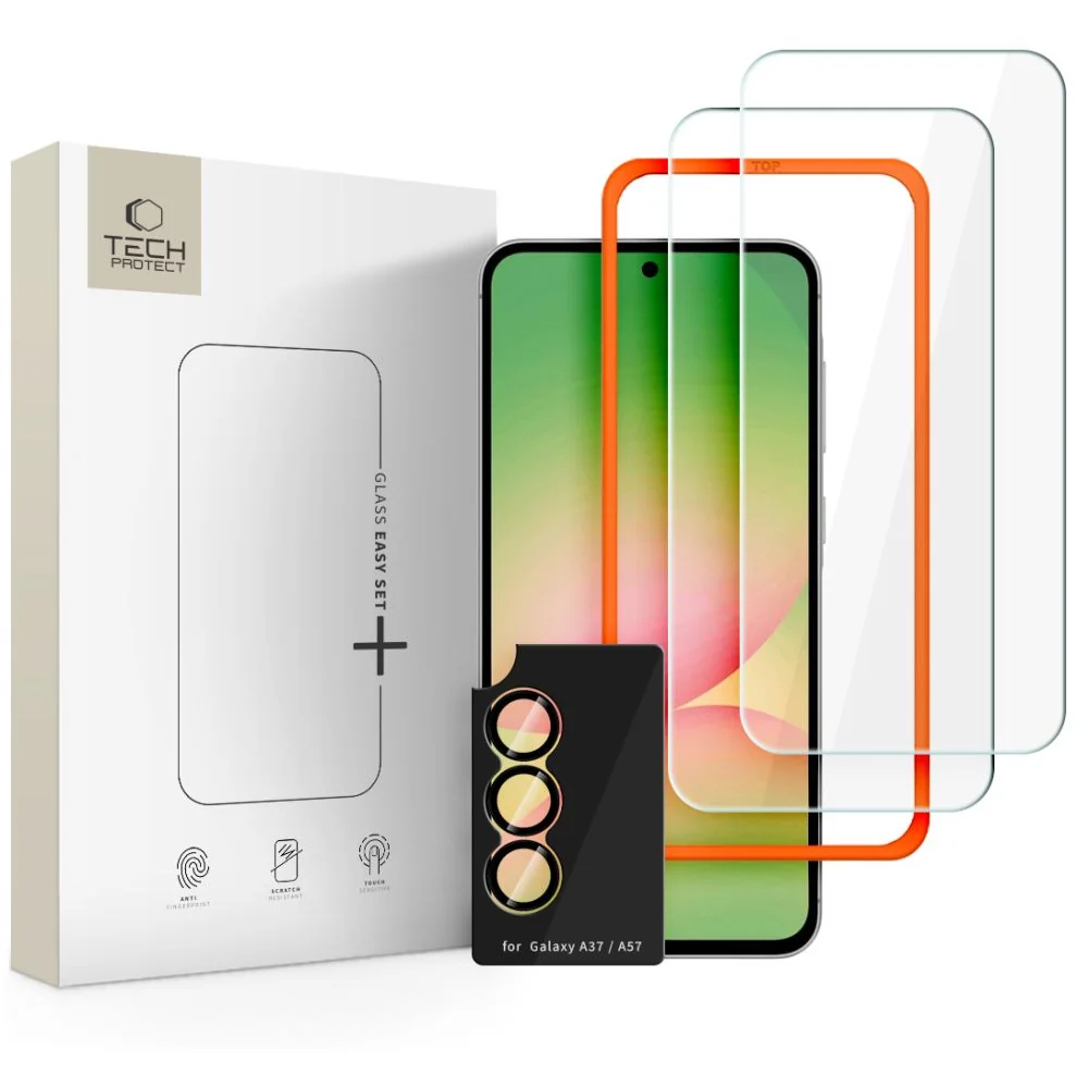 Tech-Protect Easy Set 3x ochranné sklo na Samsung Galaxy A37 5G