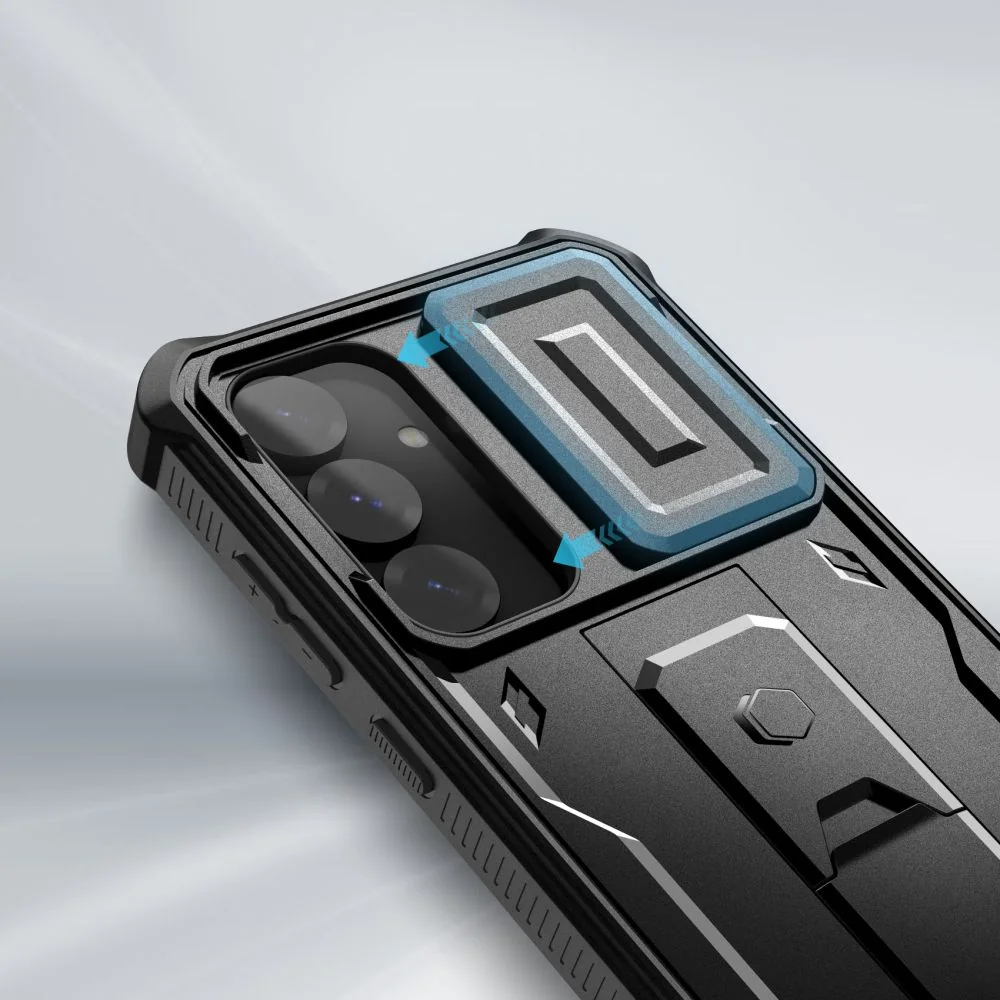 Tech-Protect Kevlar kryt na Samsung Galaxy S25 Plus, čierny