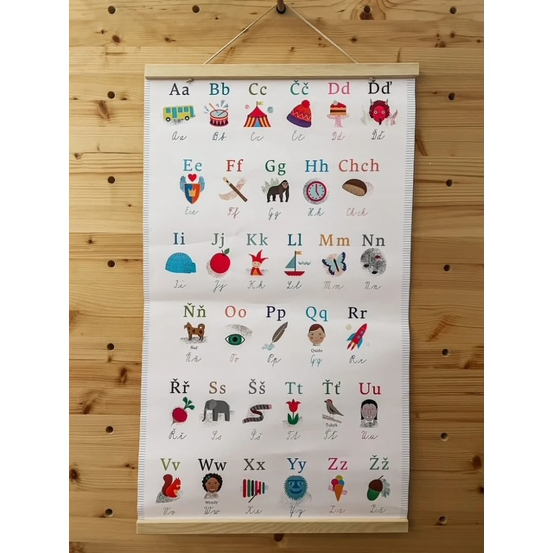 Poketo Plagát slovenská abeceda