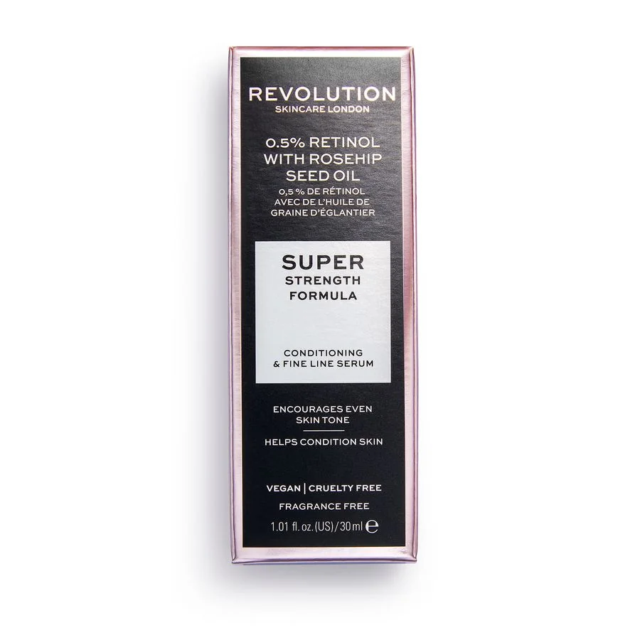 Revolution Skincare Extra 0.5% Retinol Serum with Rosehip Seed Oil sérum 1×30 ml, retinolové sérum