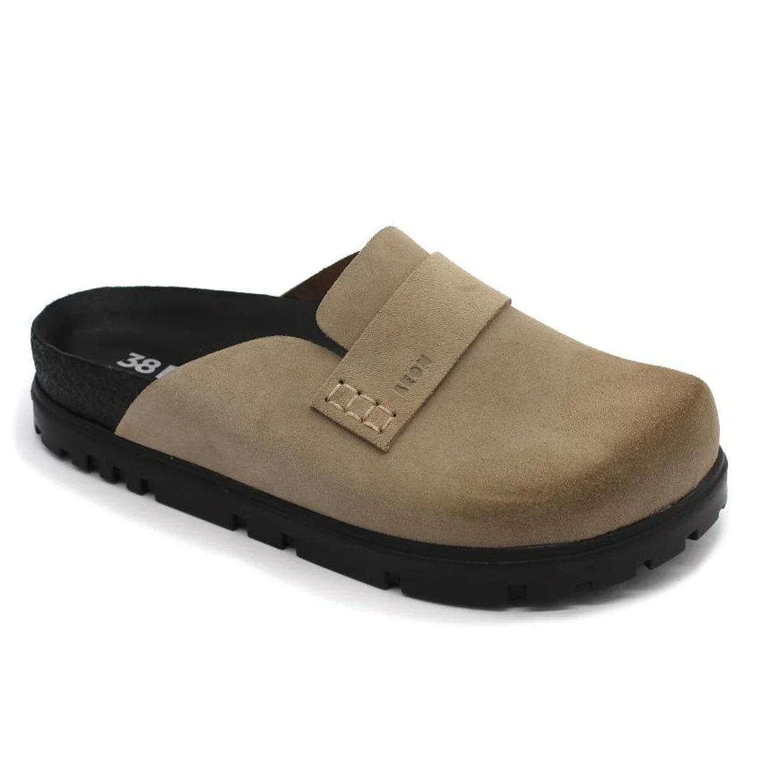 6001 Dámska zdravotná korková obuv uzavretá 36 - 23,5cm, sivá, 3,5 cm