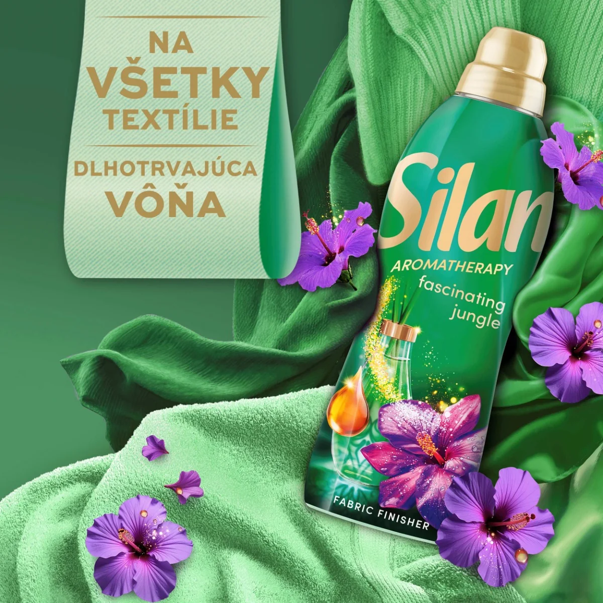 Silan AT aviváž Fascinating Jungle 126 praní, 2,772 l 1×2772 ml, aviváž