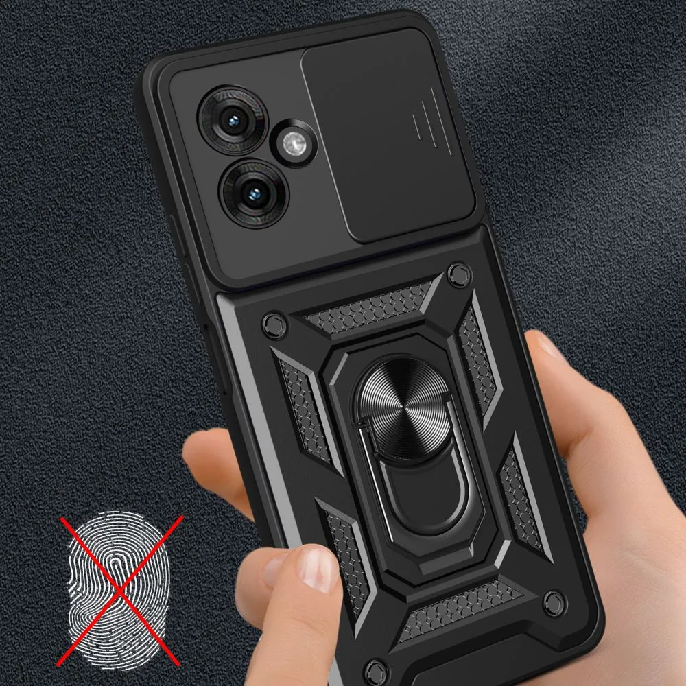 Tech-Protect Camshield Pro kryt na Motorola Moto G55 5G, čierny 