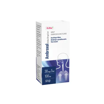 Ambroxol Dr.Max 30 mg/5 ml sirup 1×100 ml, sirup