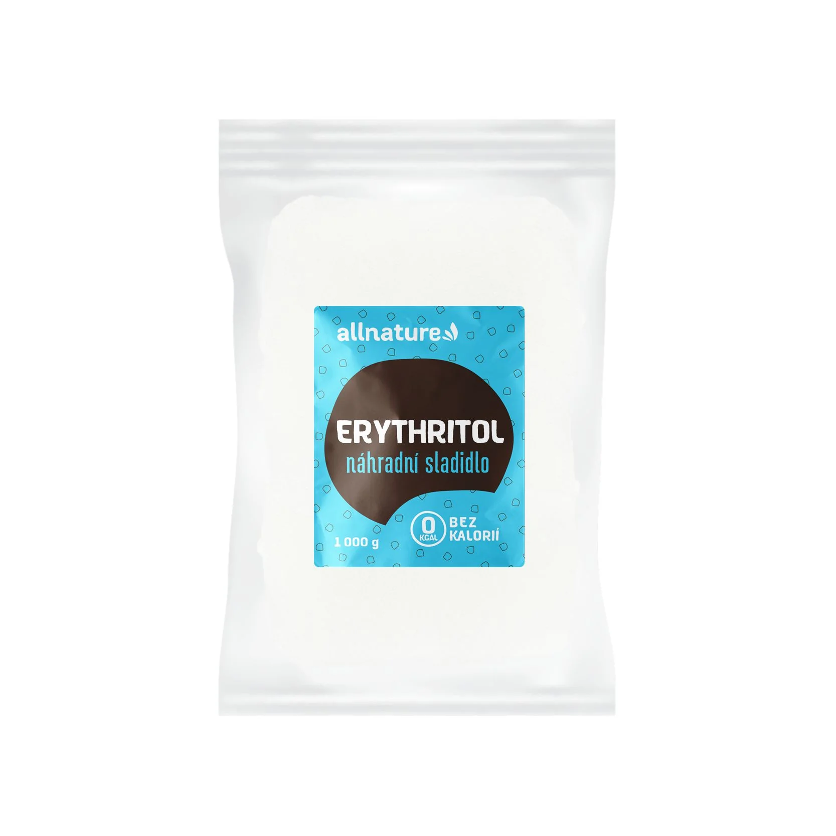 Allnature Erytritol 1×1000 g, náhradné sladidlo
