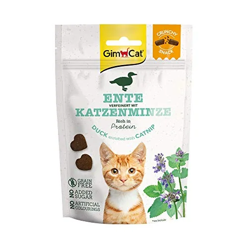 Gimcat Crunchysnacks Moriak s Catnipem 1×50 g, maškrta pre mačky