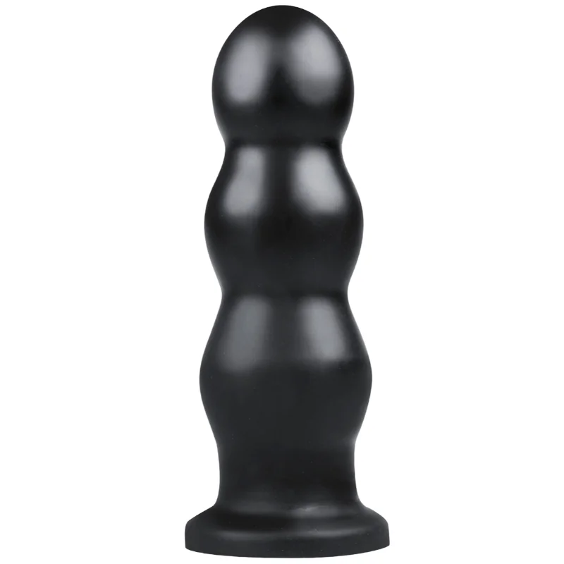 XXL análna zátka BUTTR Ribbed Butt Plug