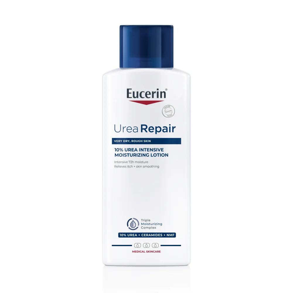 Eucerin UreaRepair Telové mlieko 10 % urea, 1×250 ml, telové mlieko