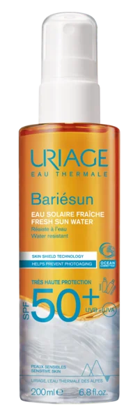 URIAGE BARIESUN EAU SOLAIRE SPF50+, 200ML 1×200 ml, opaľovacia voda SPF50+