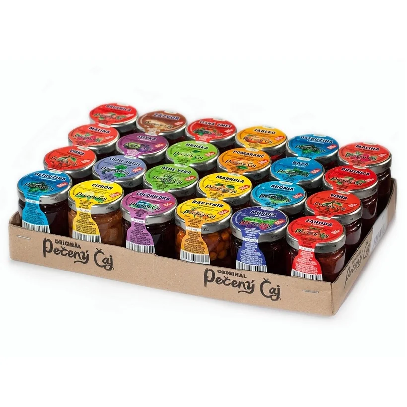 Pečený čaj 60ml MIX 24ks 24x60ml mix rôznych príchutí