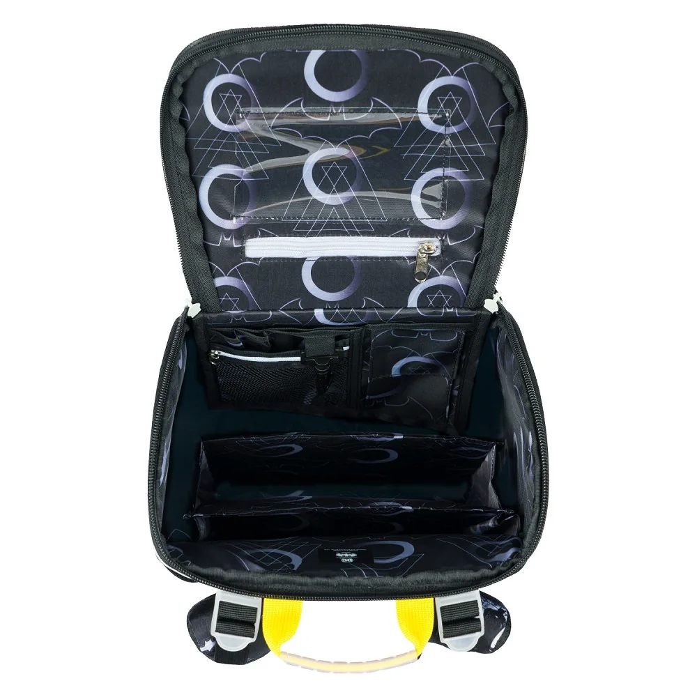 Baagl Školská aktovka Zippy Batman Dark City Čierna, ergonomická