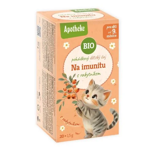 APOTHEKE ROZPRÁVKA ČAJ na Imunitu s rakytníkom Bio 20/1,5g 20 ks