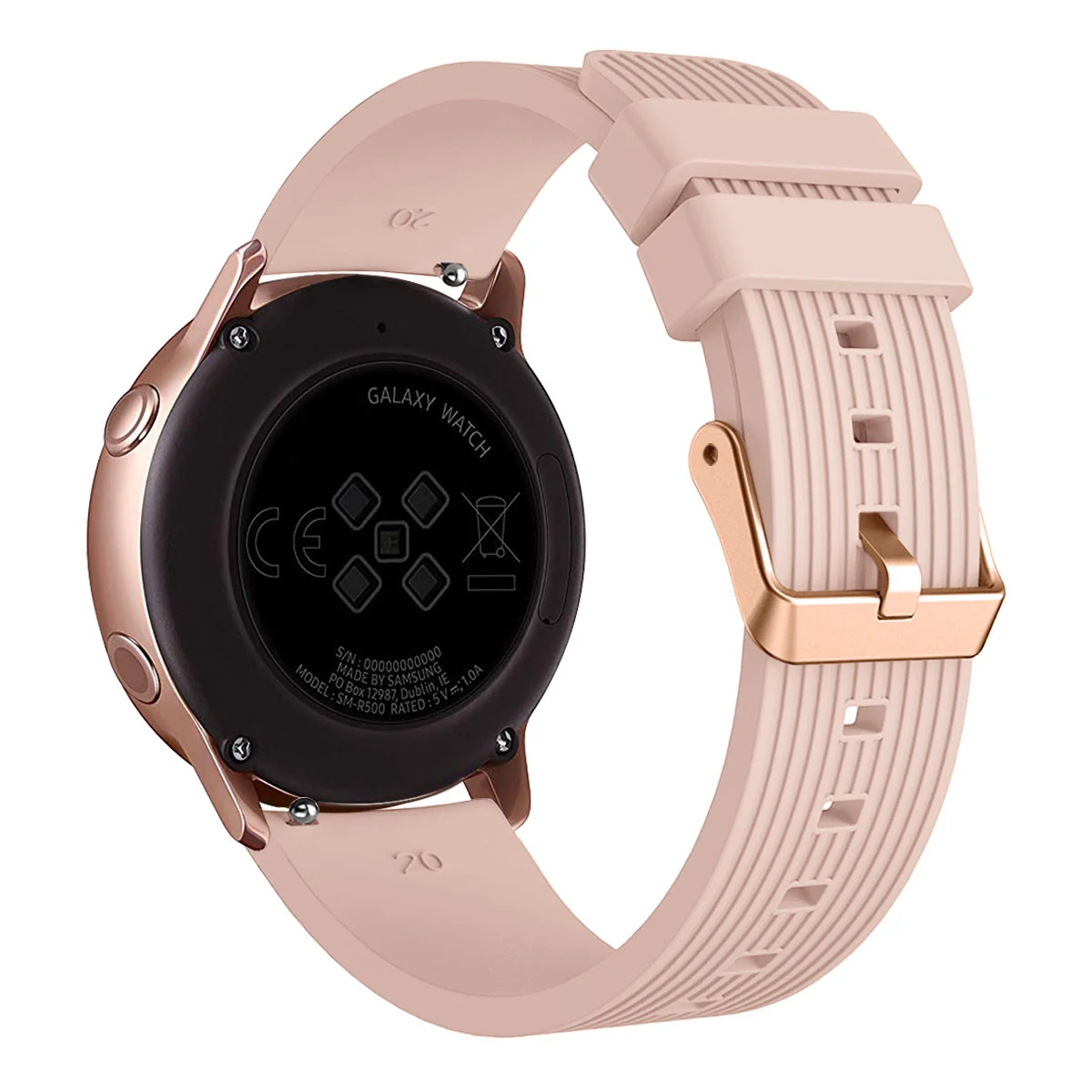 BStrap Silicone Line (Large) remienok na Xiaomi Amazfit GTR Mini apricot