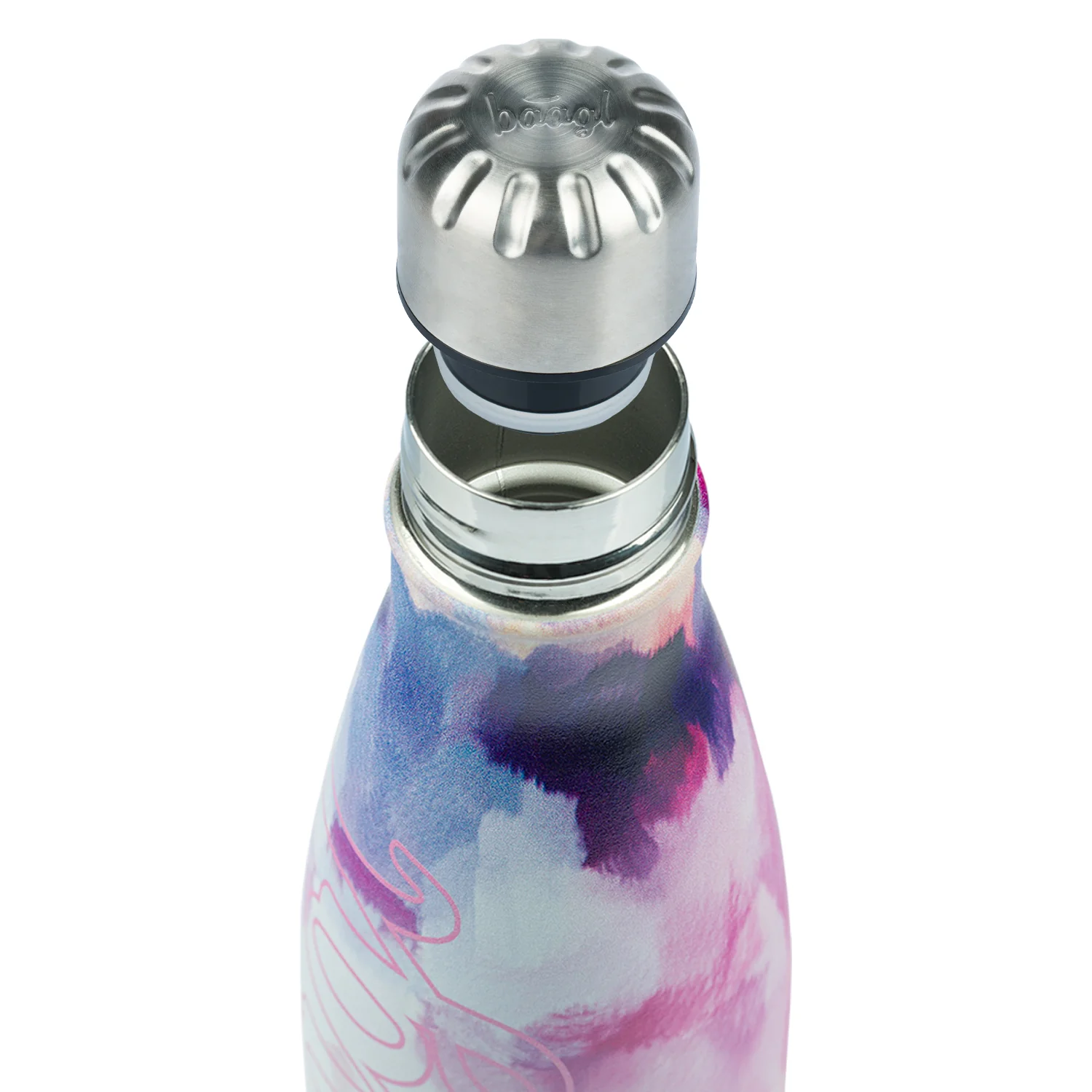 Baagl termofľaša Painting 500 ml s kovovým viečkom 500 ml, maľovaná